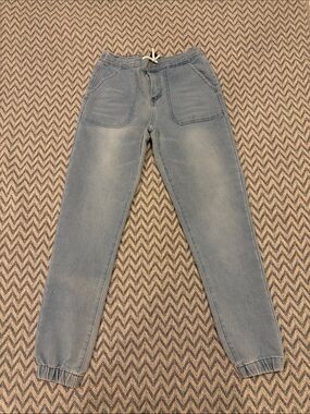 Forever 21 Light Blue Kids Jogger Jeans